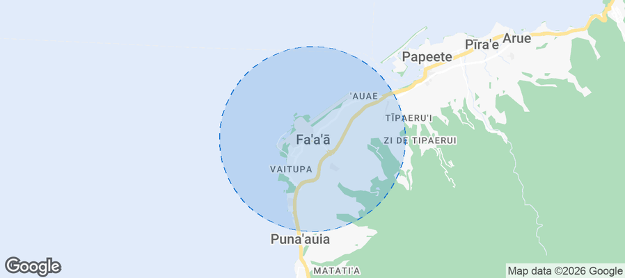 Faaa Airbnb map